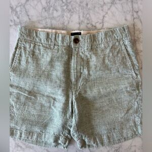 JCREW linen shorts